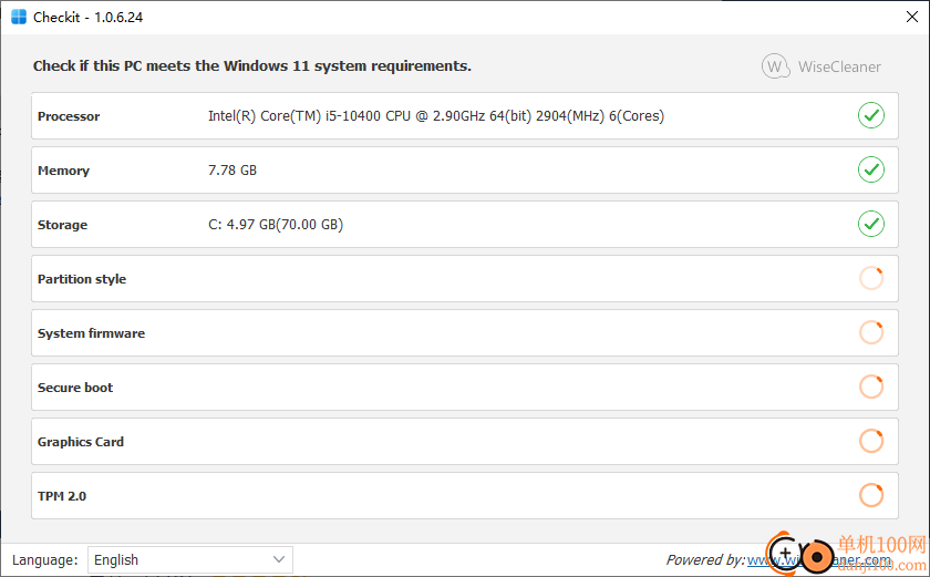 Checkit(win11兼容性检测)