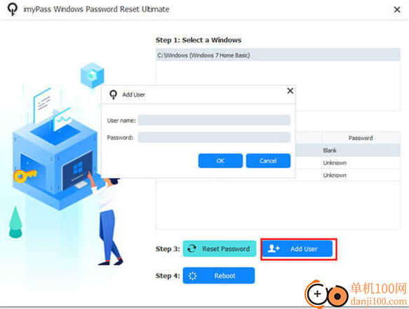 imyPass Windows Password Reset Platinum(系统密码重置)