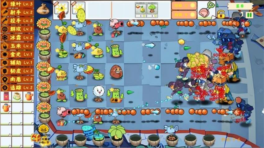 疯狂植物对决僵尸游戏v1.1(1)