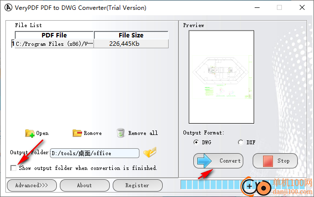 VeryPDF PDF to DWG Converter(PDF转换图纸软件)