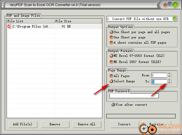 VeryPDF Scan to Excel OCR Converter(PDF轉換Excel)