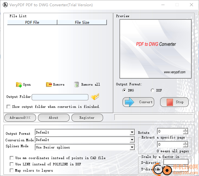 VeryPDF PDF to DWG Converter(PDF转换图纸软件)