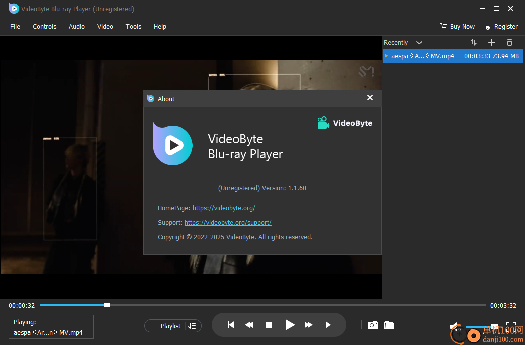 VideoByte Blu-ray Player(蓝光DVD播放器)