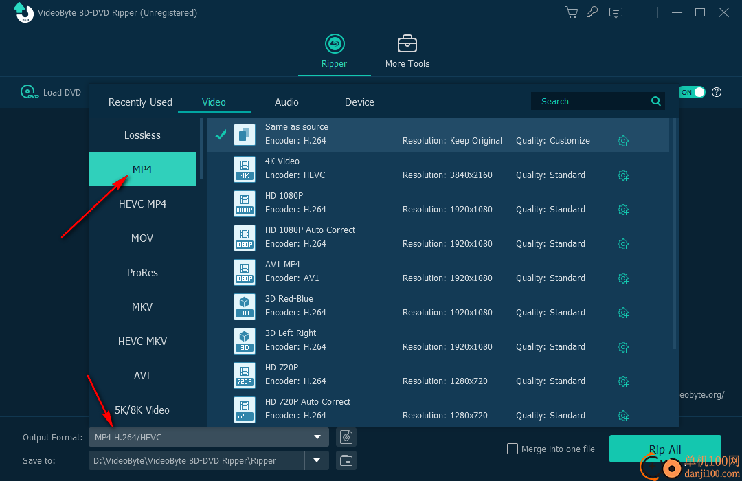 VideoByte BD-DVD Ripper(DVD翻录)