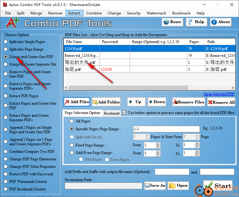 aplus combo pdf tools(pdf分割合并软件)