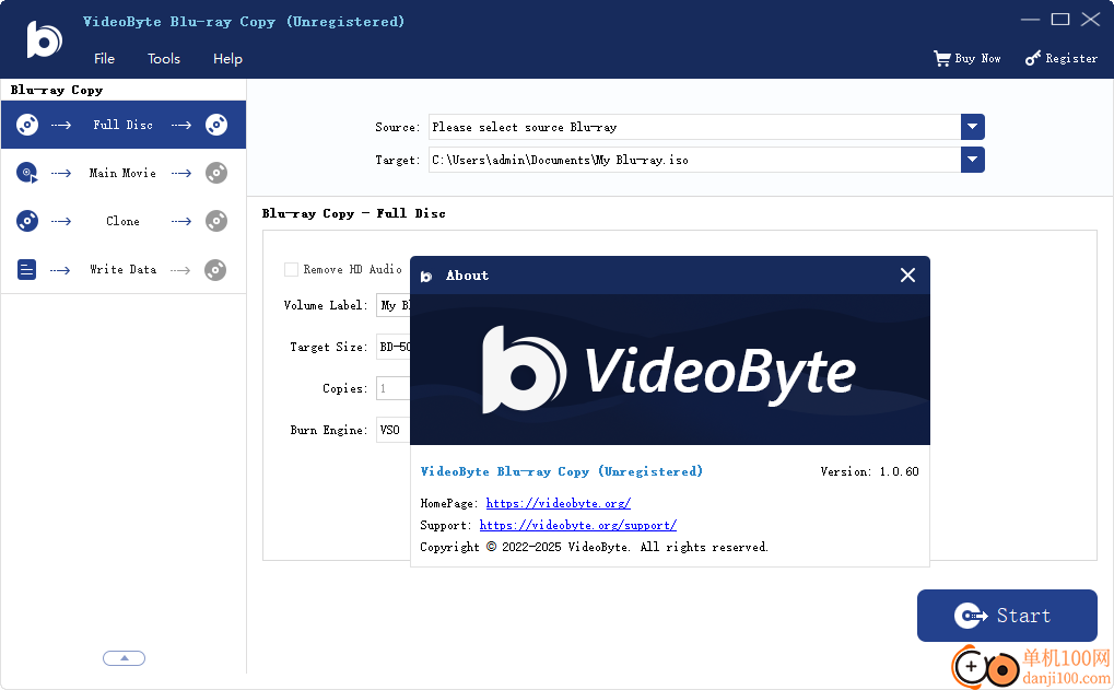VideoByte Blu-ray Copy(蓝光DVD复制)