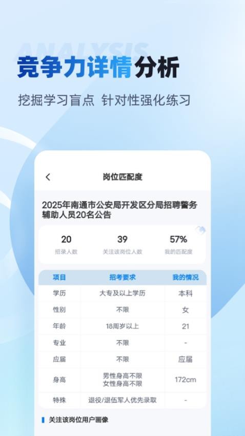 辅警招考雷达手机版v2.0.1 3