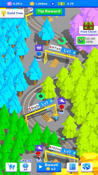 空闲伐木大亨游戏v1.0.0(2)