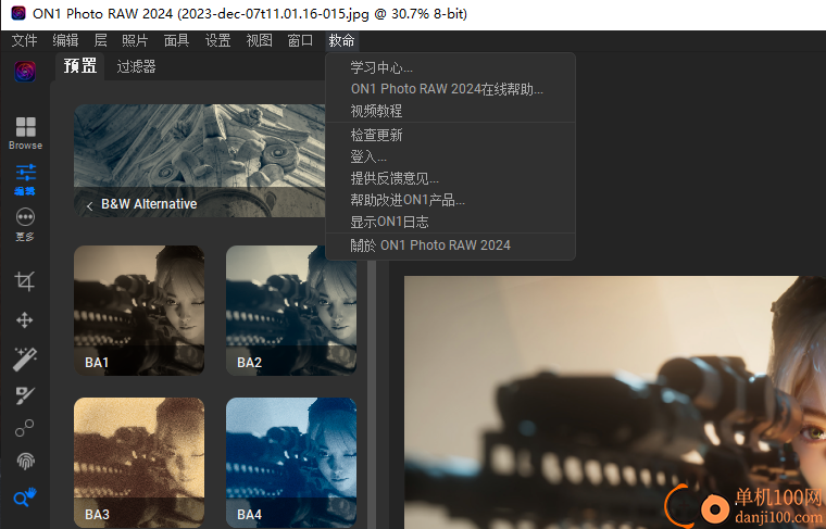 ON1 Photo RAW 2024中文版