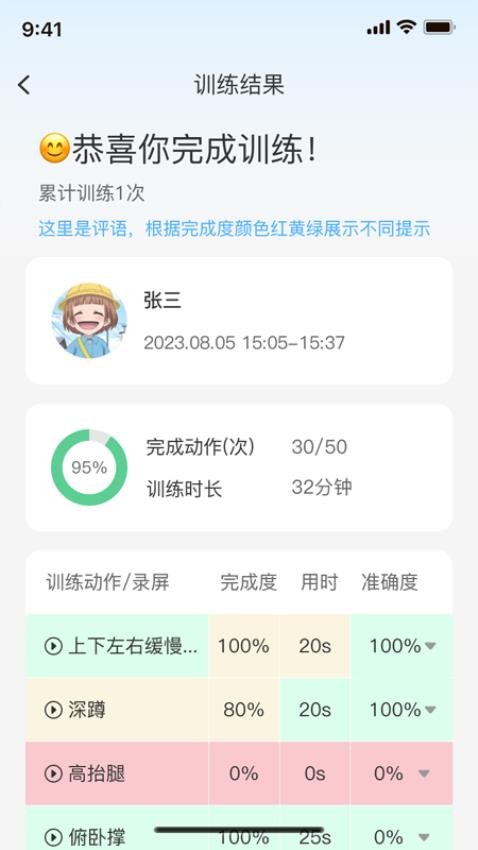 康复运动处方官网版v1.0.145 1