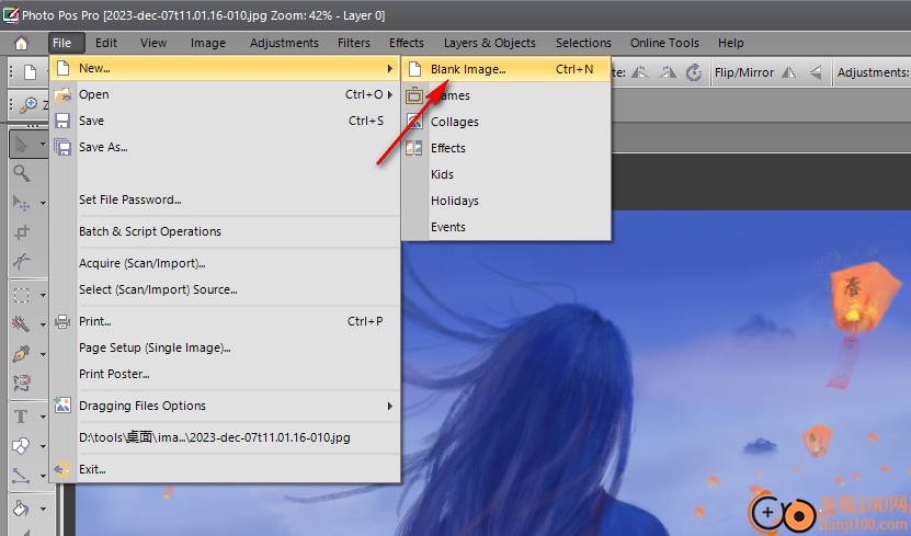 Photo Pos Pro 4(圖像編輯軟件)