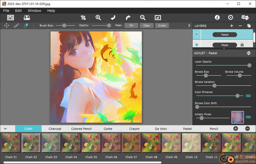 JixiPix Pastello(照片转艺术绘画工具)