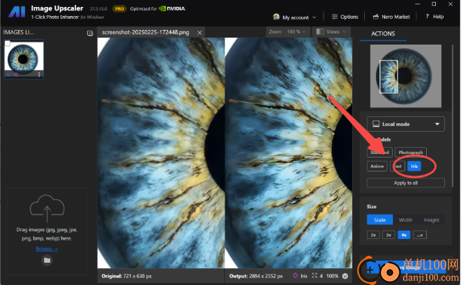 Nero AI Image Upscaler(AI图像品质提升工具)