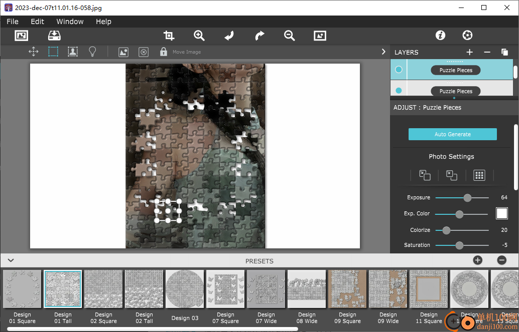 JixiPix PuzziPix Pro(拼图特效制作软件)