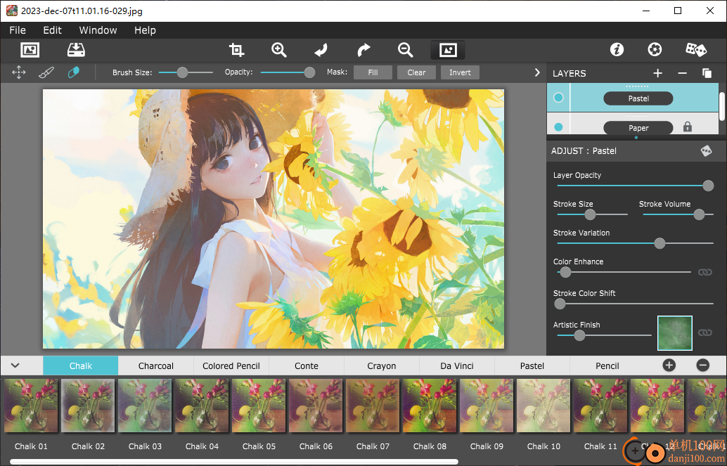 JixiPix Pastello(照片转艺术绘画工具)