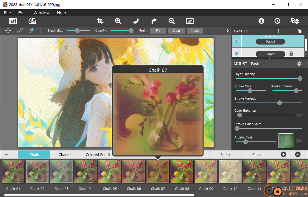 JixiPix Pastello(照片转艺术绘画工具)