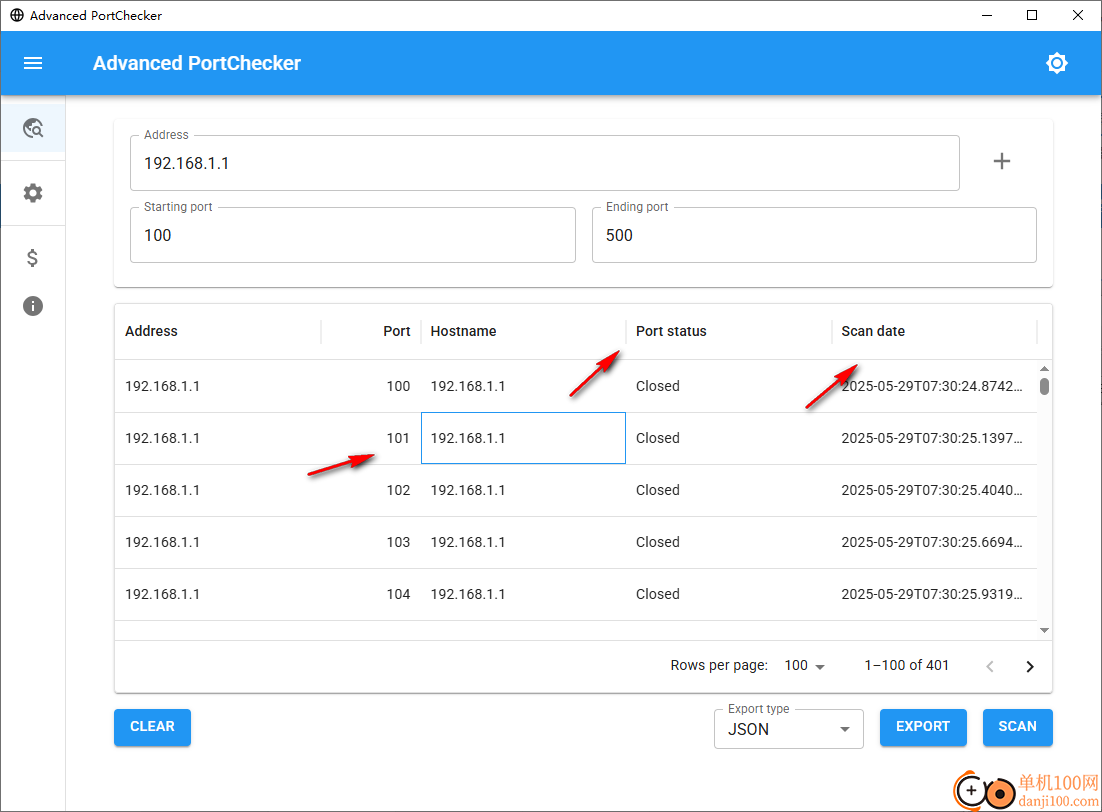 Advanced PortChecker(TCP/UDP端口扫描工具)