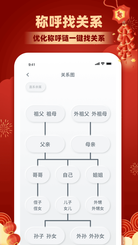 亲戚称呼计算器appv3.5.8 5