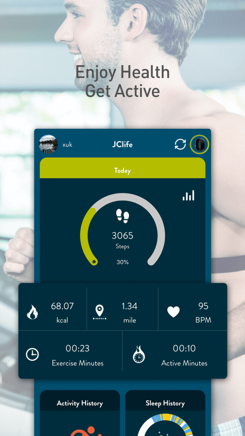 JClife运动手环官方版v3.5.9 2