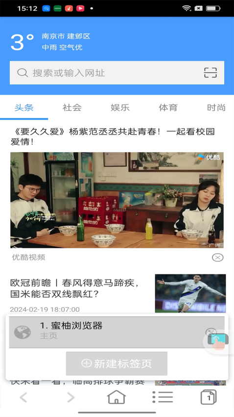 蜜柚浏览器手机版
