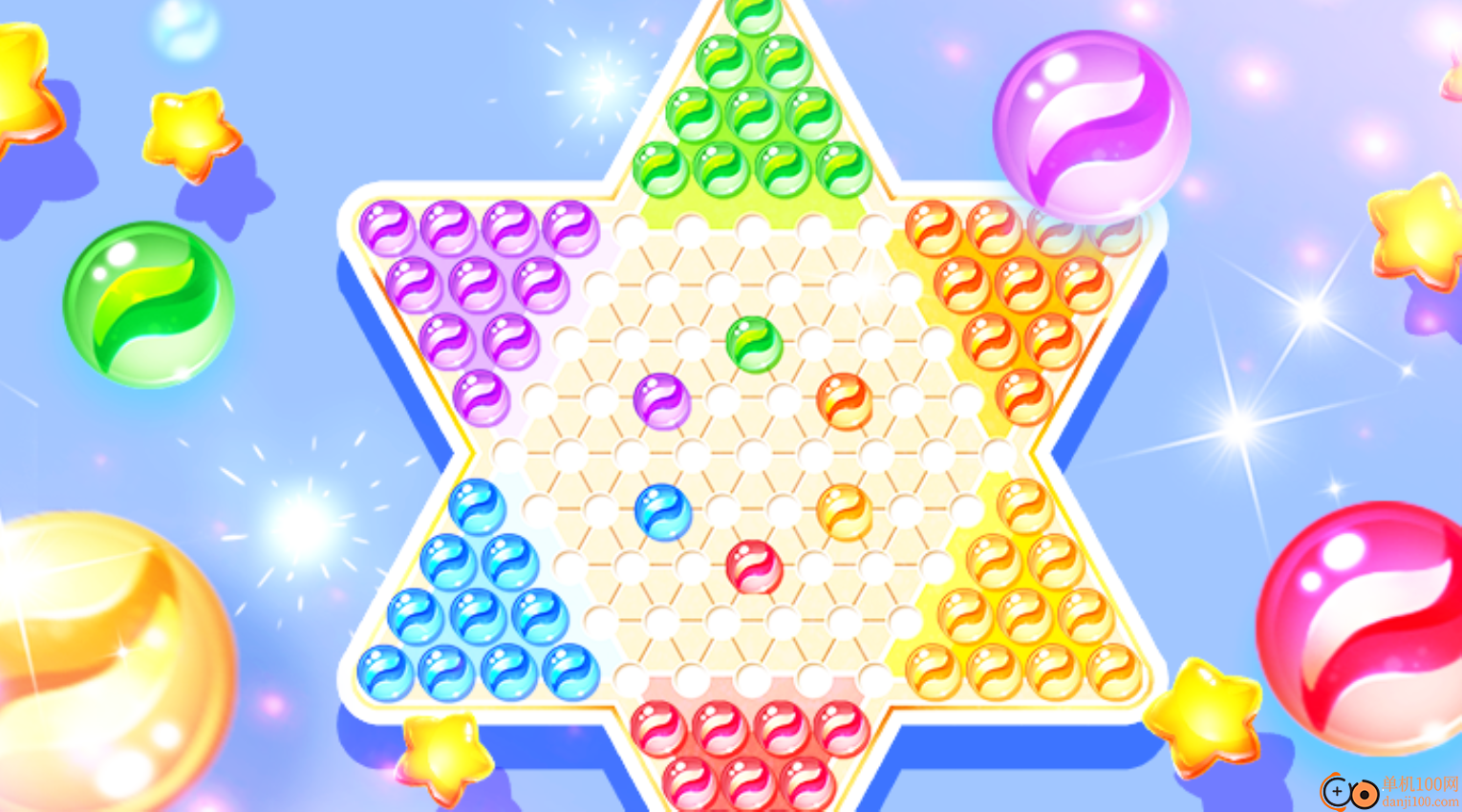 跳棋黄金版游戏