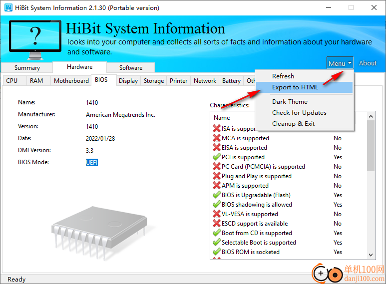 HiBit System Information(系统信息检测工具)