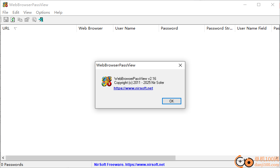 WebBrowserPassView(web密码恢复软件)