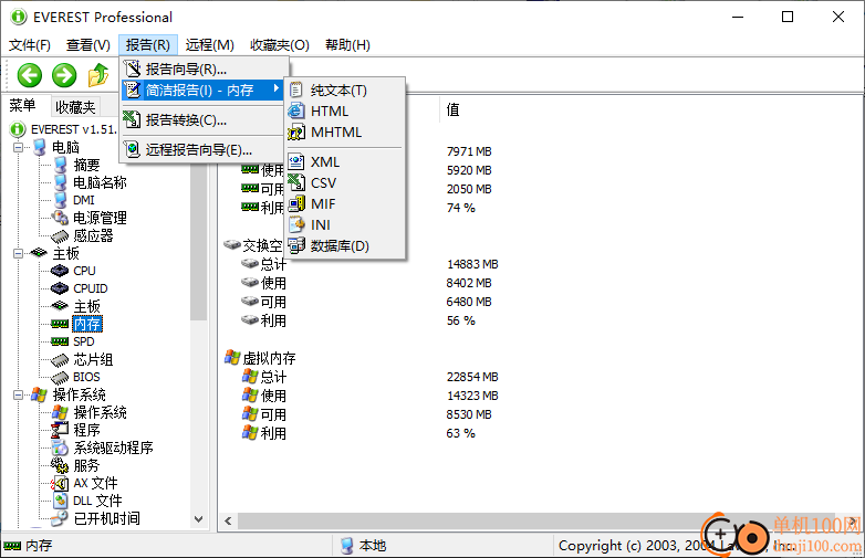 everest professional(硬件检测软件)