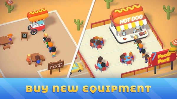 空闲食品公园大亨游戏v1.4.0001 4
