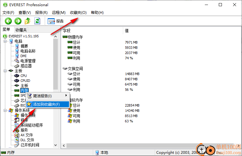 everest professional(硬件检测软件)