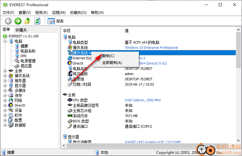 everest professional(硬件检测软件)