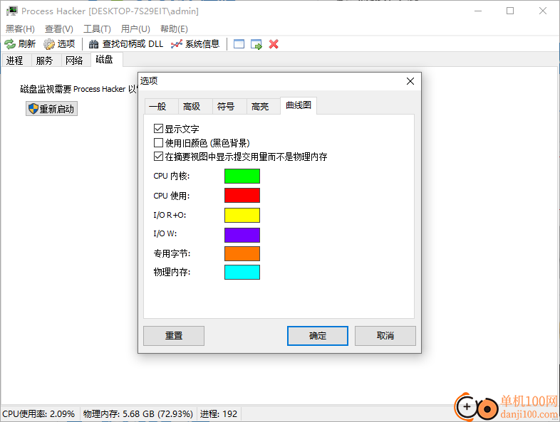 Process Hacker(进程管理器)