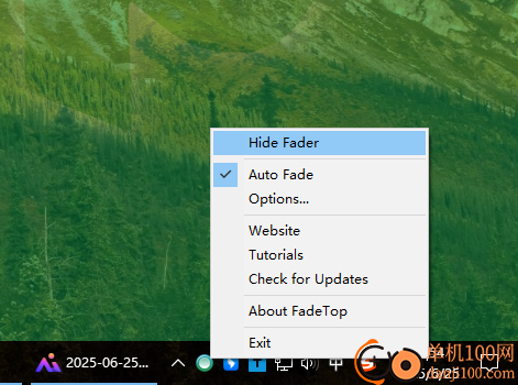 fadetopApp(windows定时提醒休息App)