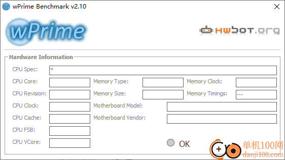 wPrime Benchmark(cpu性能测试软件)