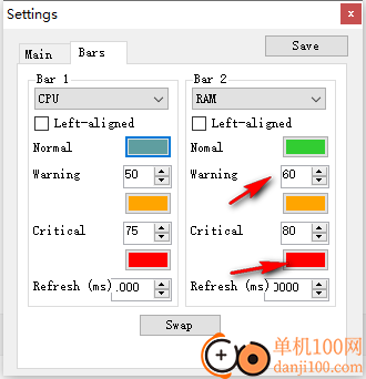 ram cpu taskbar(cpu内存监控软件)
