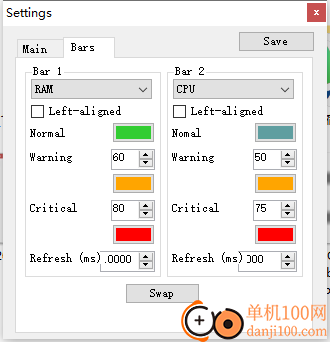 ram cpu taskbar(cpu内存监控软件)