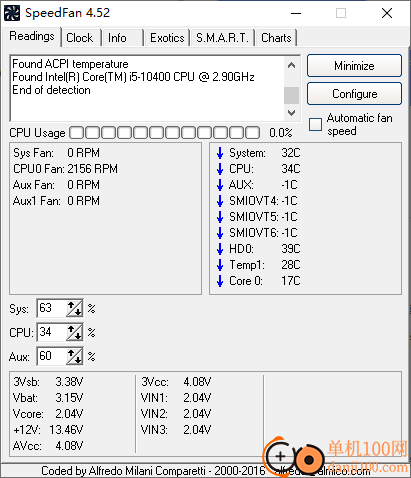 speedfan(风扇调速软件)
