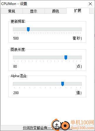 CPUMon(cpu监控软件)
