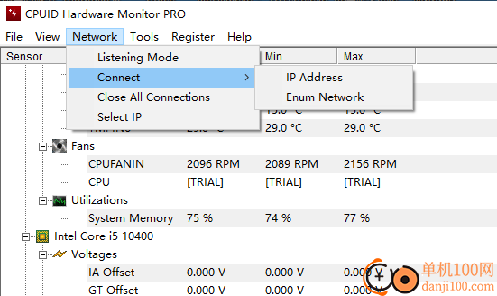 HWMonitor(cpu监控工具)