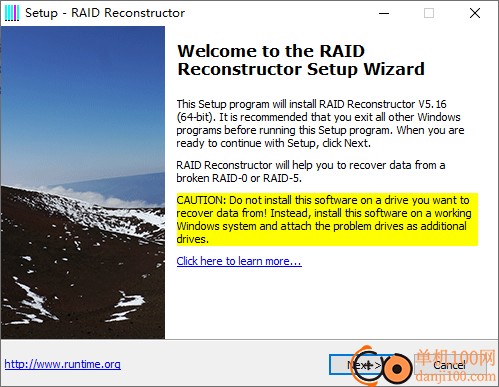 Runtime RAID Reconstructor(磁盘阵列数据恢复软件)