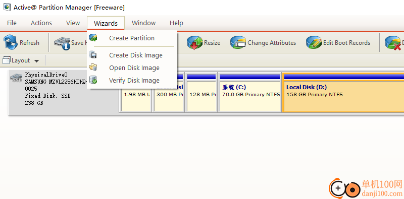 active partition manager(分区管理软件)