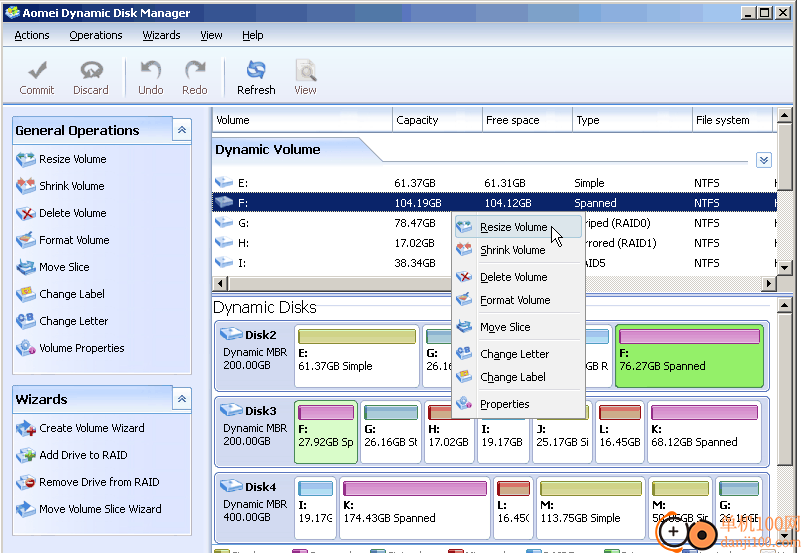 aomei dynamic disk manager(动态硬盘分区工具)