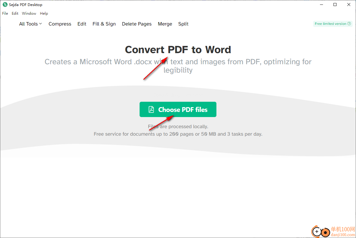 sejda pdf desktop(多功能PDF管理軟件)