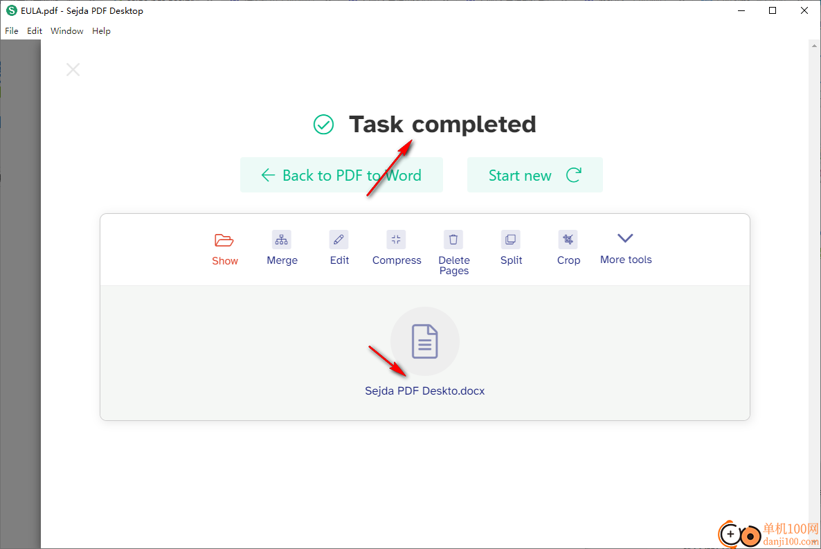 sejda pdf desktop(多功能PDF管理軟件)