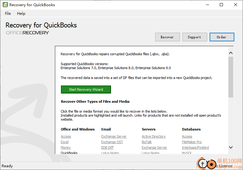 recovery for quickbooks(quickbooks文件修复软件)