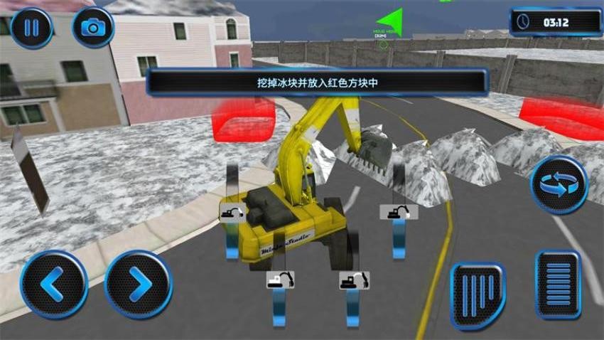 真实模拟挖掘机游戏