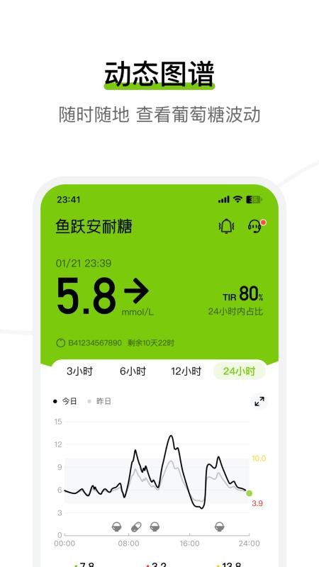 鱼跃安耐糖动态血糖监测仪appv3.8.0.0 1