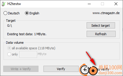 silicom矽谷真假U盘测试软件(H2testw软件)