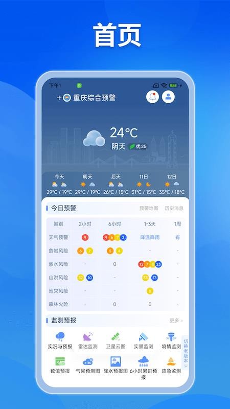 重庆综合预警官方版v3.1.7 2