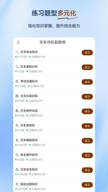 叉车司机超题库手机版v2.0.1(3)